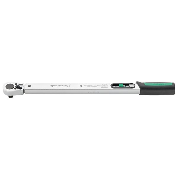 Stahlwille Tools MANOSKOP torque wrench ratchet No.721/20 QUICK 40-200 N·m sq drive 1/2 50204020